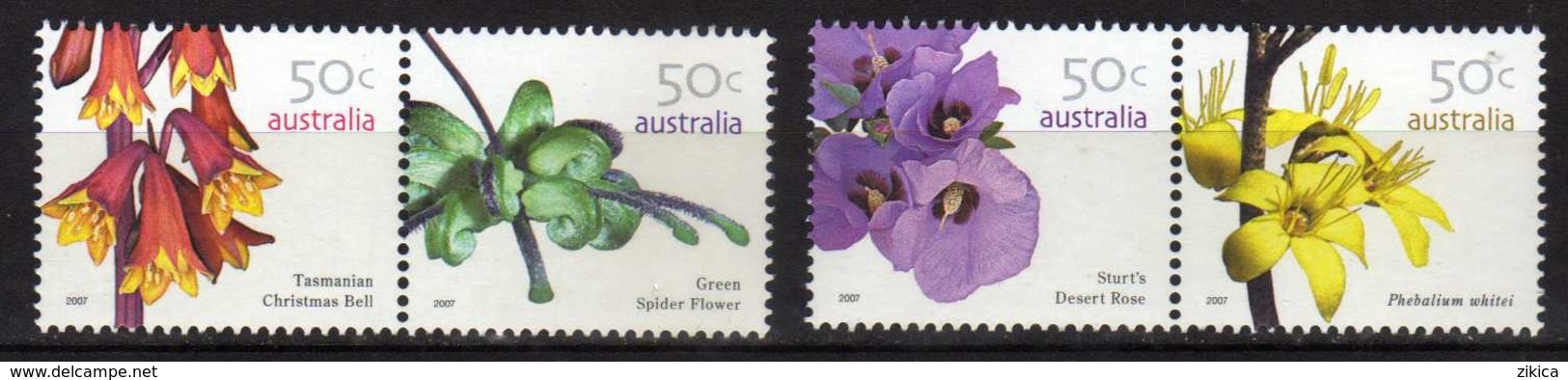 Australia 2007 Australian Waterlily.flowers. Mint,MNH - Mint Stamps