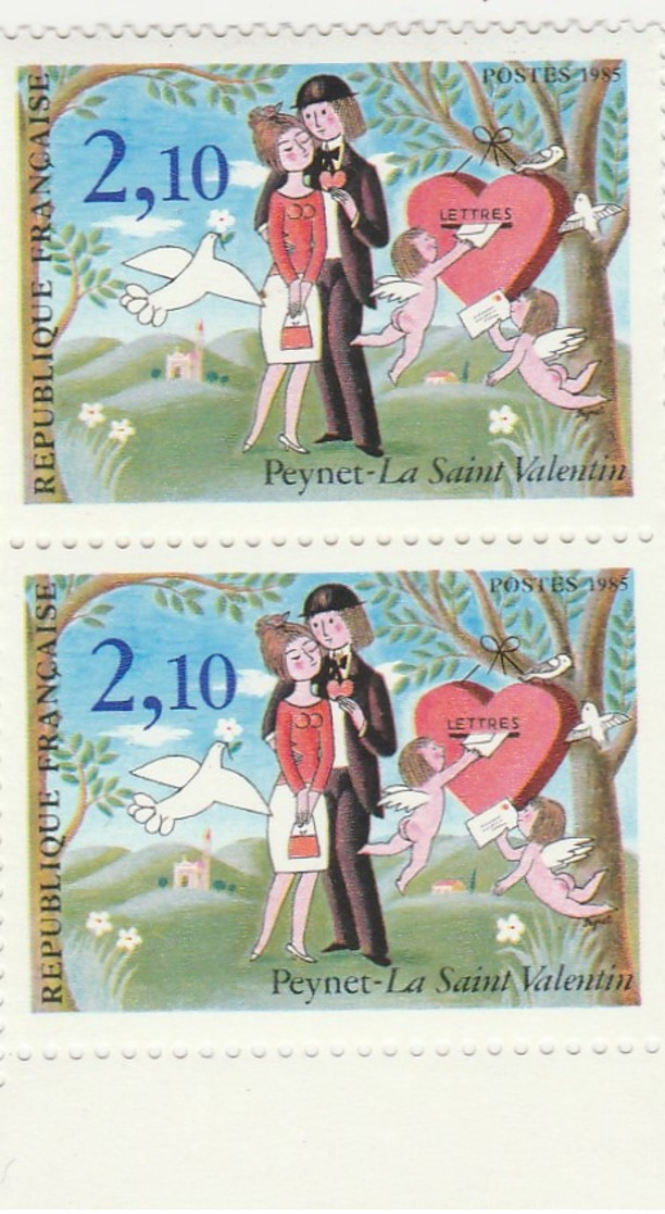 FRANCE 1985 N°2354** PEYNET LA PAIRE BDF - Unused Stamps