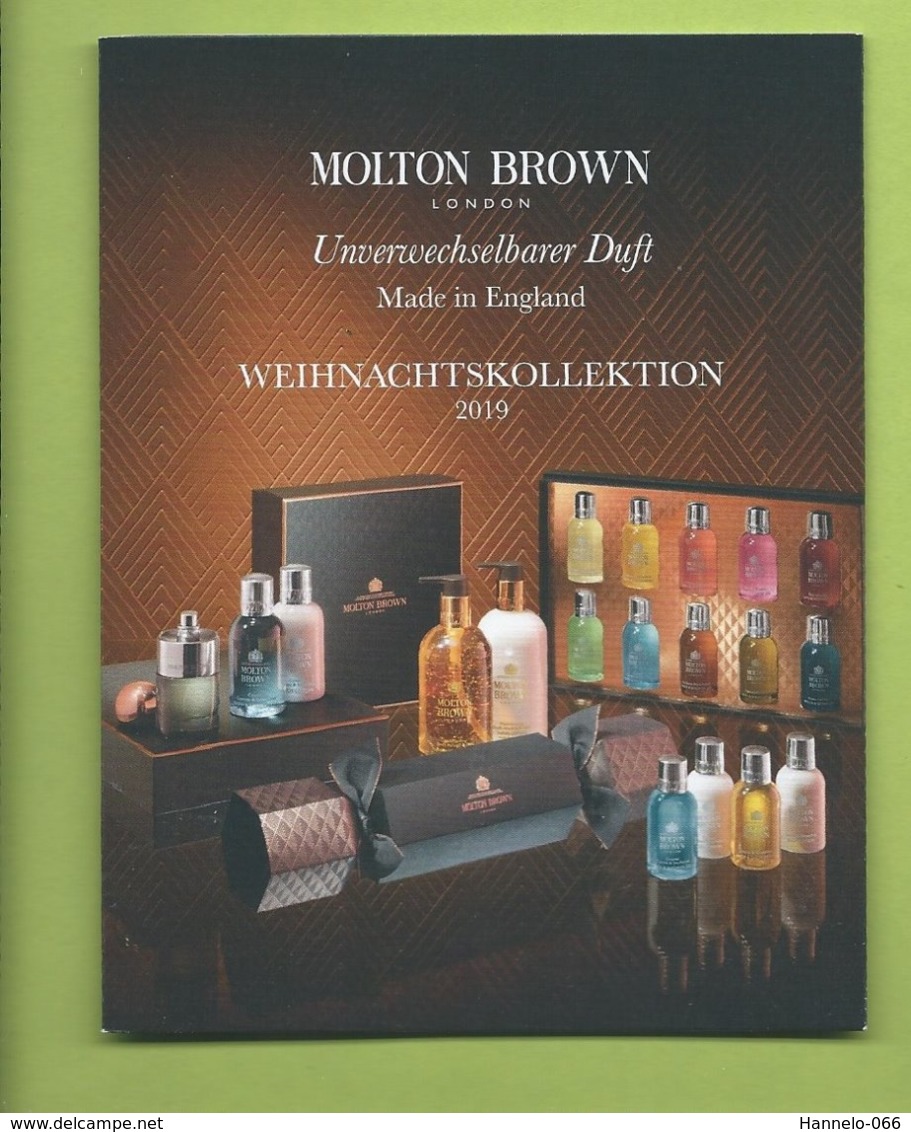 MOLTON BROWN :NOEL COLECTION * DOUBLE CARD * - Modern (ab 1961)