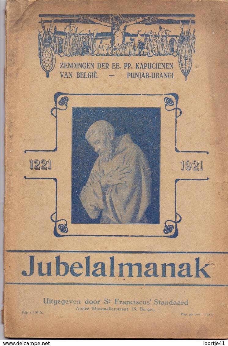 Almanak - Jubelalmanak Zending Paters Kapucienen - Punjab Ubangi - 1921 - Andere & Zonder Classificatie