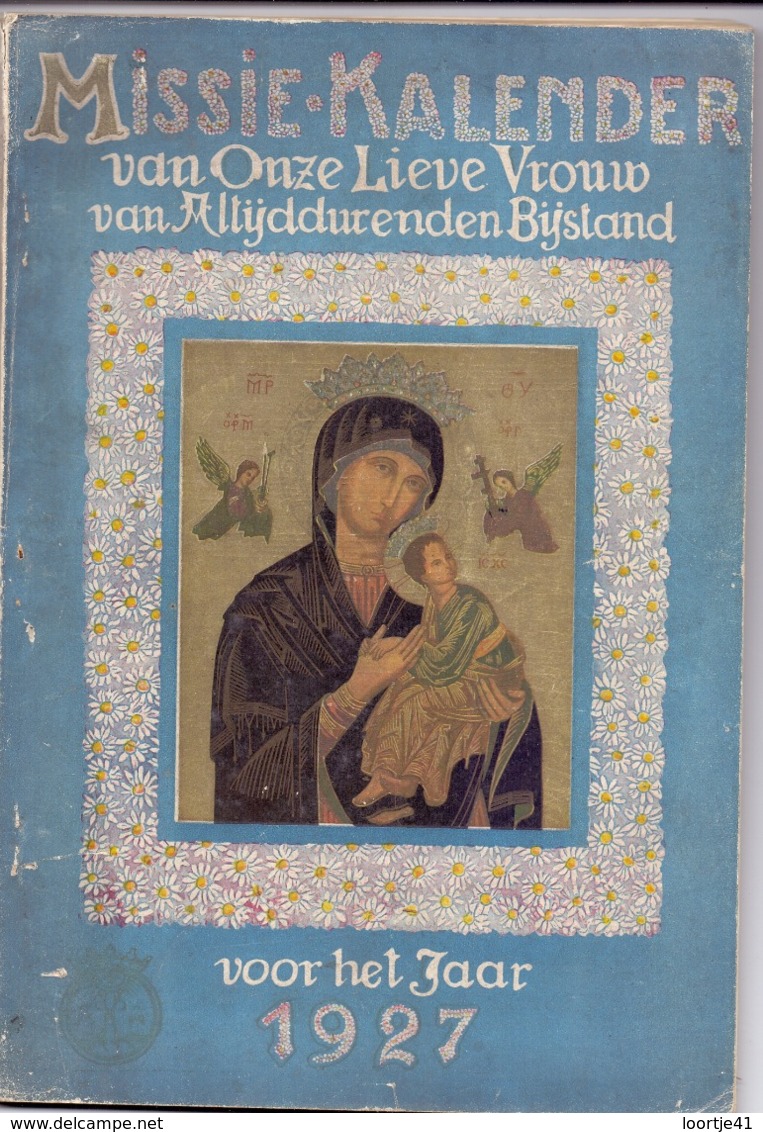 Almanak - Missie Kalender OL Vrouw - 1927 - Autres & Non Classés