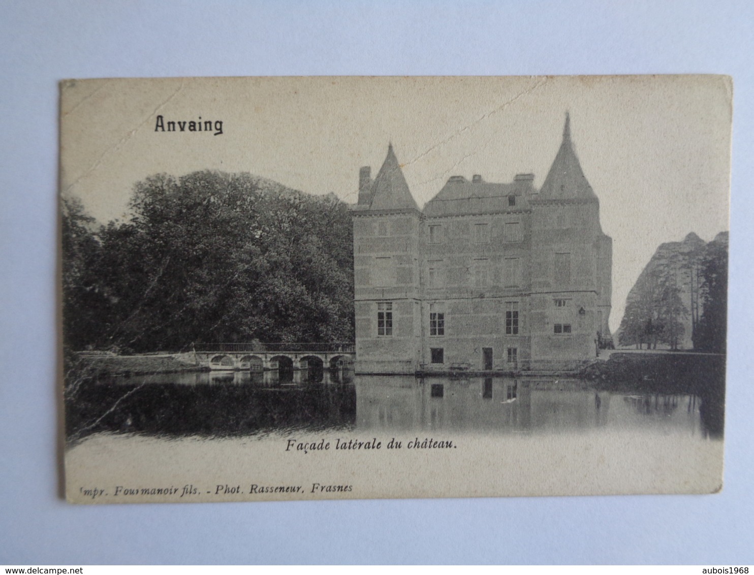 Anvaing - Façade Latérale Du Château - Frasnes-lez-Anvaing