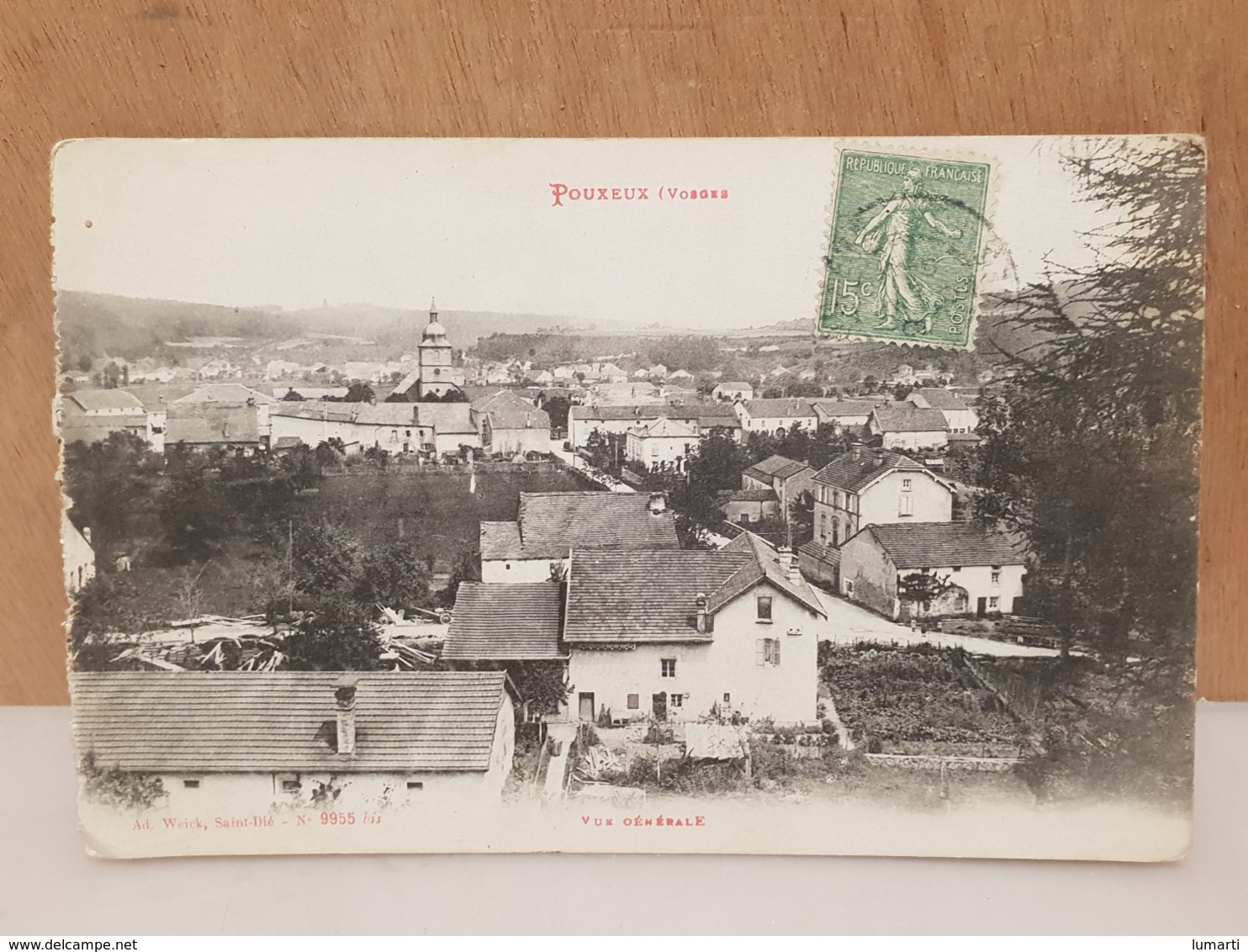 CPA Dpt 88 - Pouxeux (Vosges) - Vue Générale - 1900 ( Livraison Gratuit Pour La France) - Pouxeux Eloyes