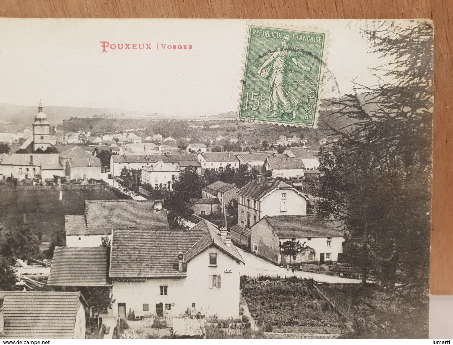 CPA Dpt 88 - Pouxeux (Vosges) - Vue Générale - 1900 ( Livraison Gratuit Pour La France) - Pouxeux Eloyes