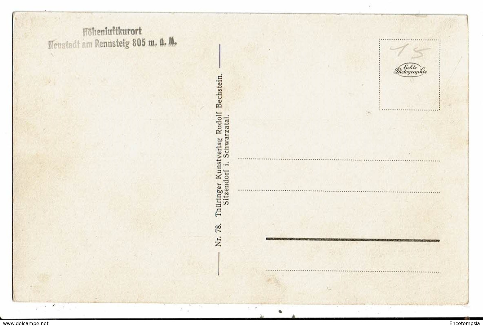 CPA-Carte Postale-Germany-Neustadt Am Rennsteig Höhenluftkurort -VM9301 - Neustadt / Orla