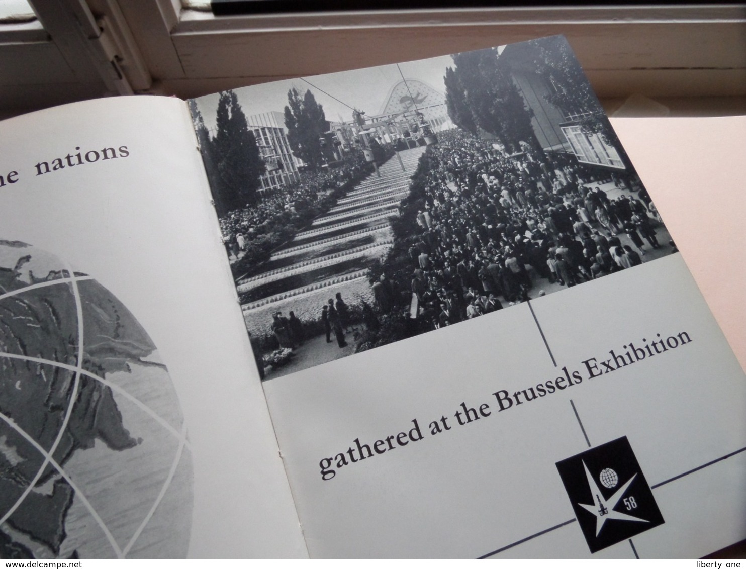 EXPO 1958 > For A More Human World MESSAGE To YOUTH '58 ( The Nations Gathered @ Brussels Exhibition / See Photo's ) ! - Altri & Non Classificati