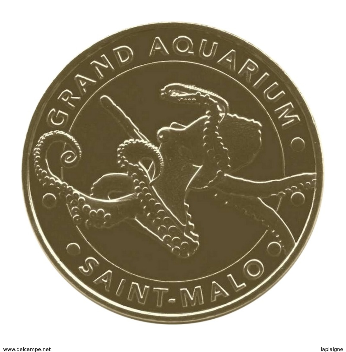 Monnaie De Paris , 2017 , Saint Malo , Grand Aquarium , Le Poulpe - Autres & Non Classés