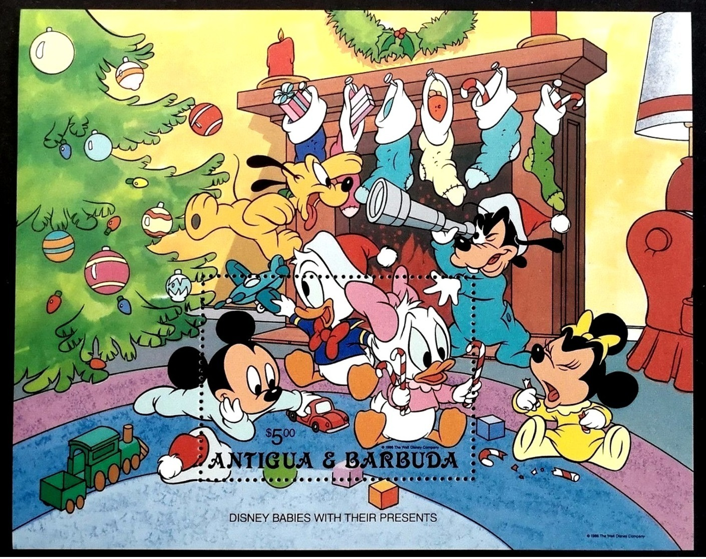 Antigua Barbuda 1986** Mi.Bl.121. Disney,MNH [19;97] - Disney