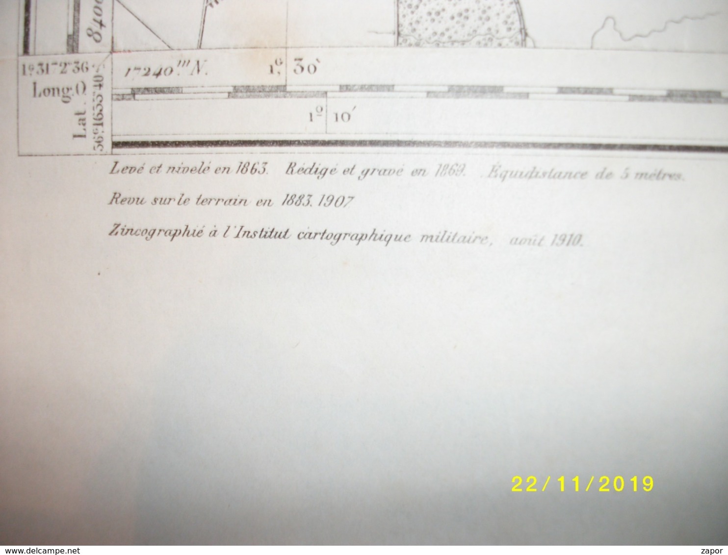 Carte Topographique De Tournai - Doornik (Estampuis - Warcoing - Mourcourt - Melles - Antoing - Templeuve) - Cartes Topographiques