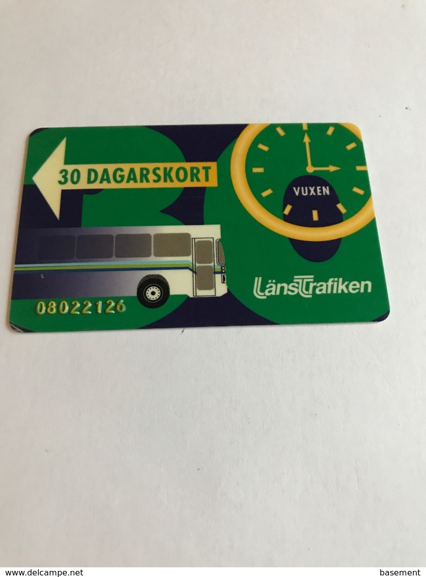 Sweden - Transport Card - Svezia