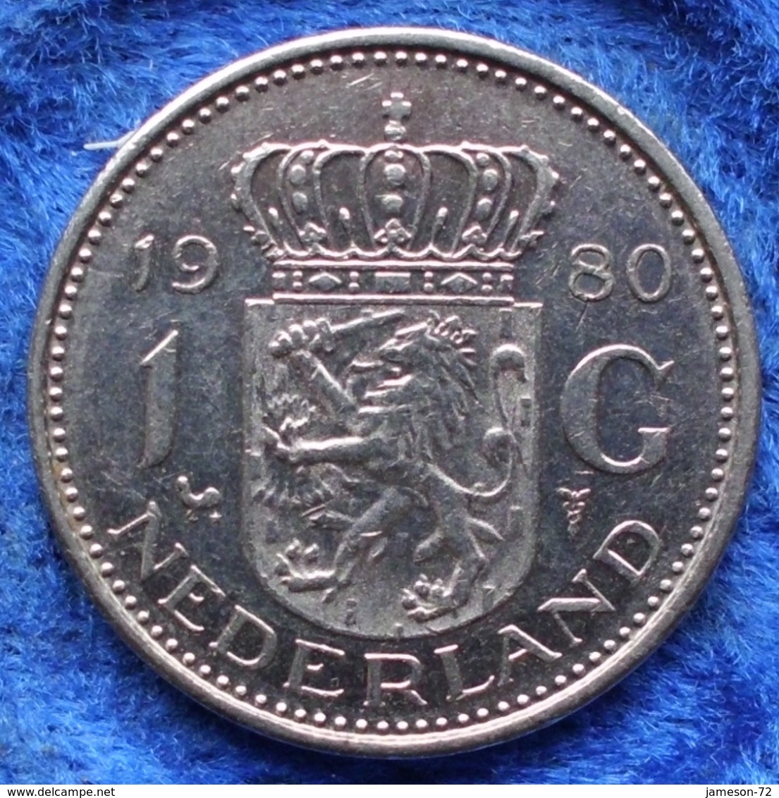 NETHERLANDS - 1 Gulden 1980 KM# 184a Juliana (1948-1980) - Edelweiss Coins - Non Classés