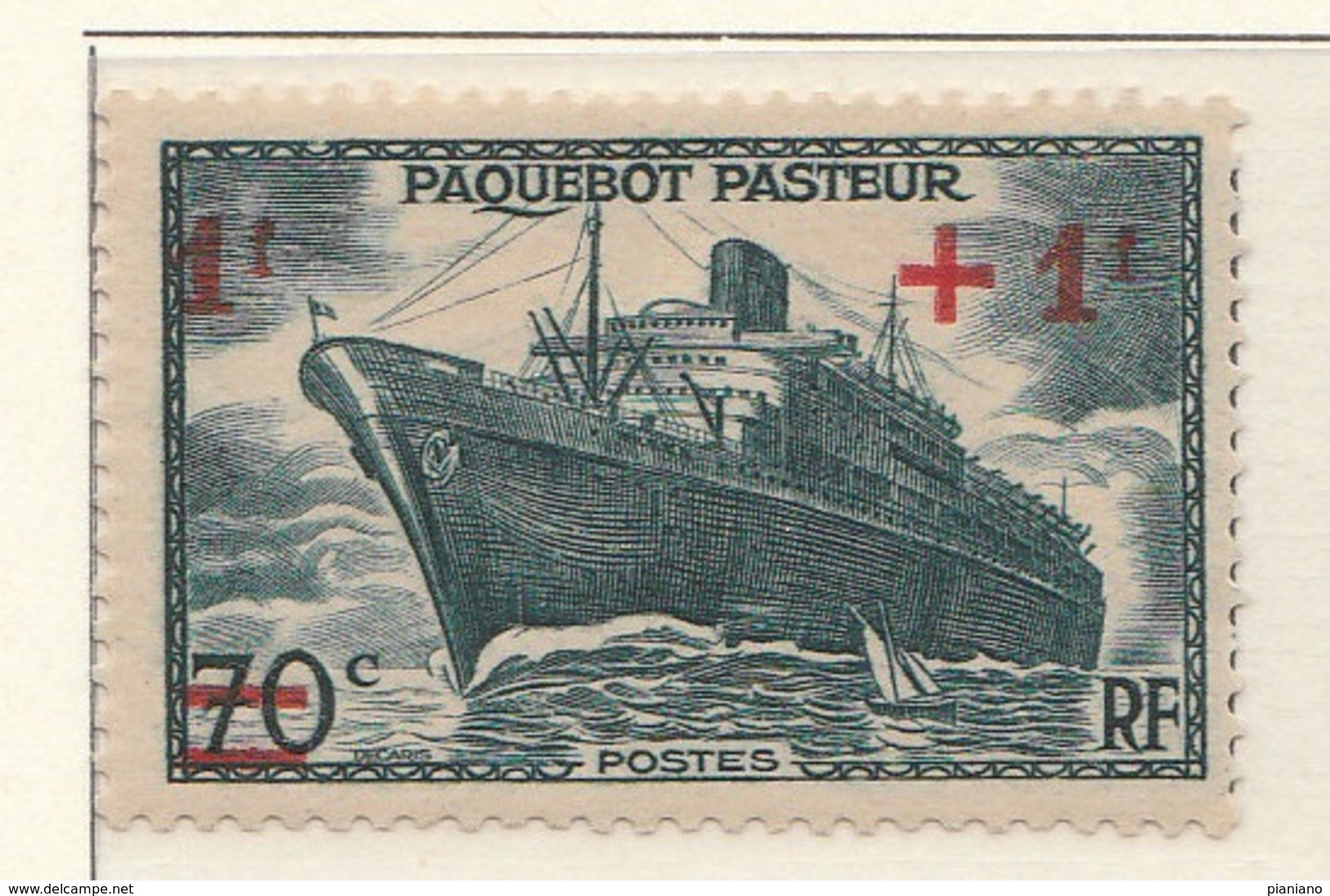 PIA - FRA - 1941 : Varo Del Piroscafo "Pasteur"  - (Yv  502) - Marittimi