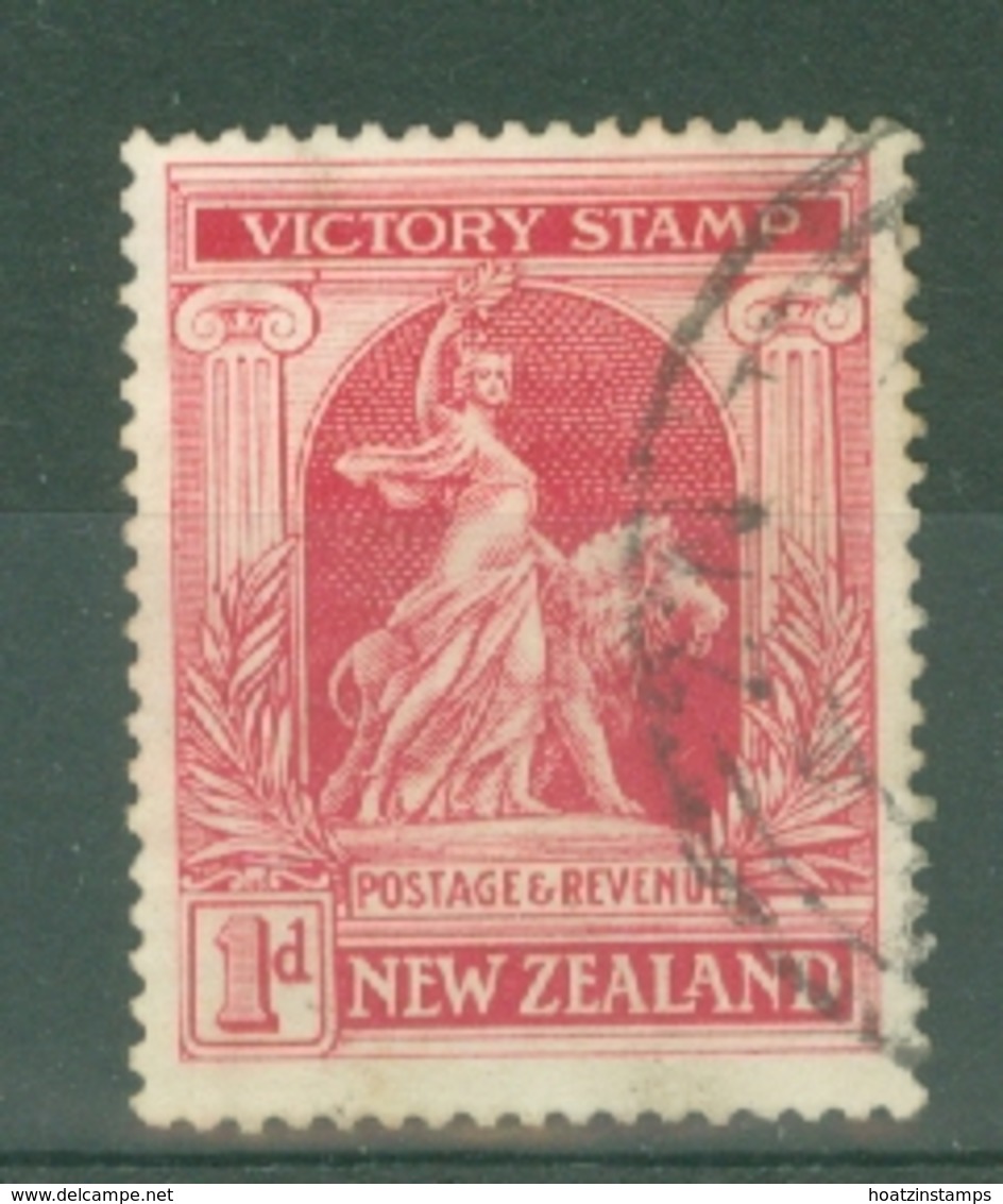 New Zealand: 1920   Victory     SG454     1d   Carmine-red   Used - Used Stamps