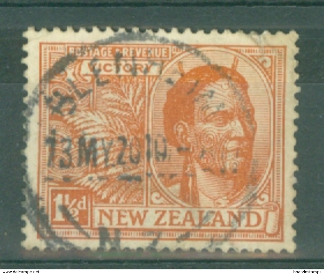 New Zealand: 1920   Victory     SG455     1½d    Used - Used Stamps