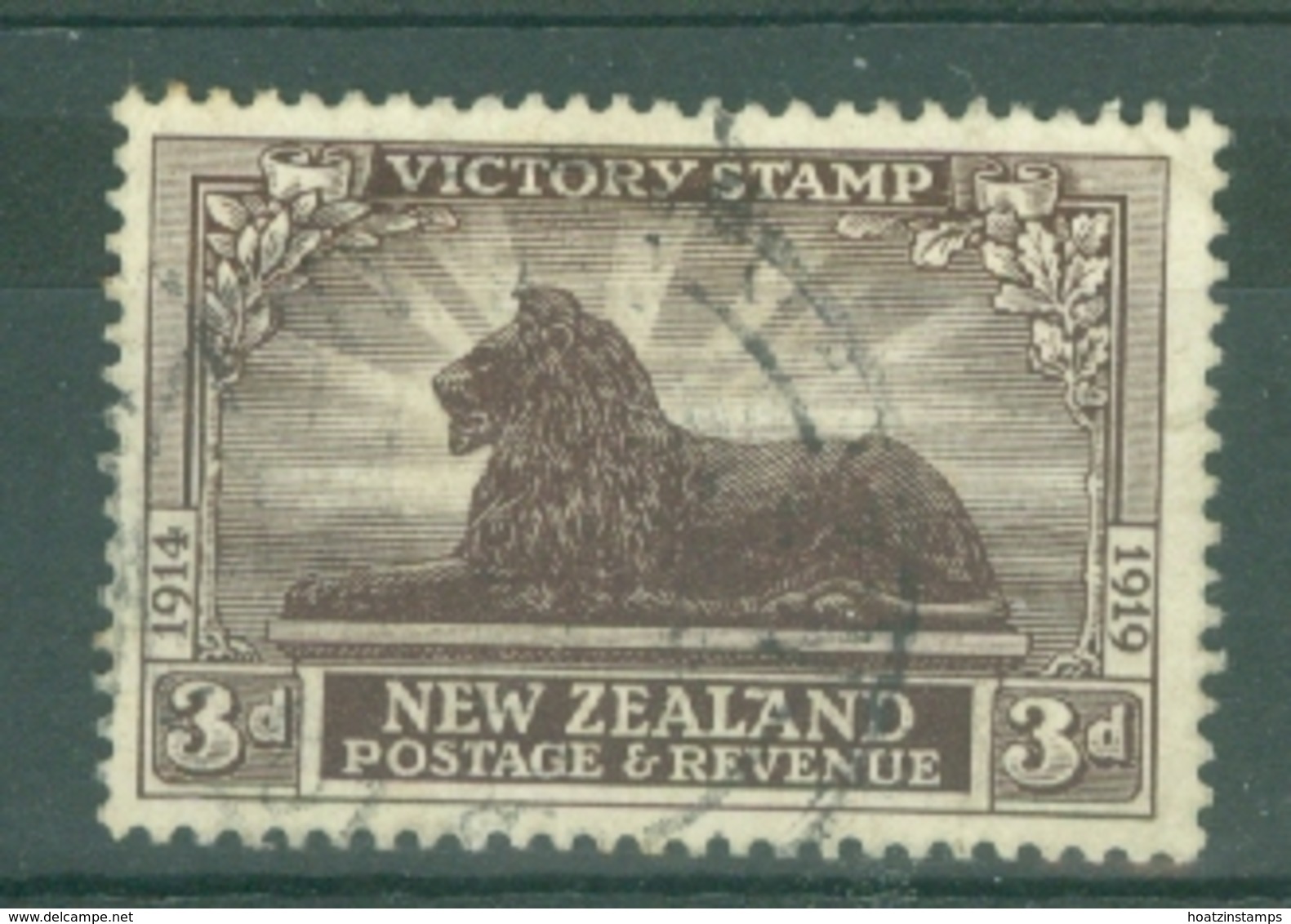 New Zealand: 1920   Victory     SG456     3d    Used - Used Stamps