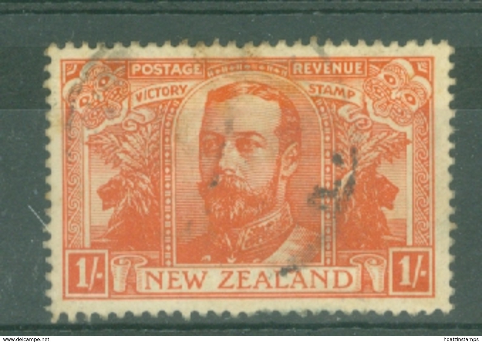 New Zealand: 1920   Victory     SG458     1/-    Used - Gebraucht