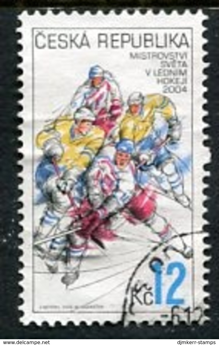 CZECH REPUBLIC 2004 Ice Hockey  Used Michel 392 - Oblitérés