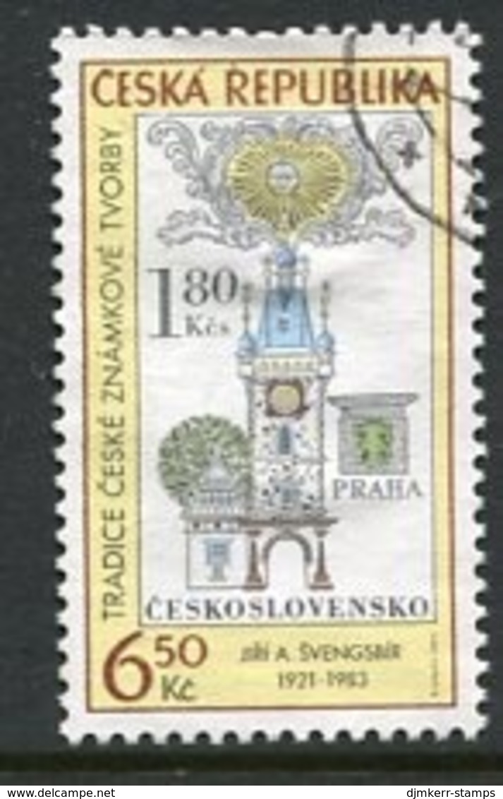 CZECH REPUBLIC 2004 Stamp Day  Used. Michel 386 - Used Stamps