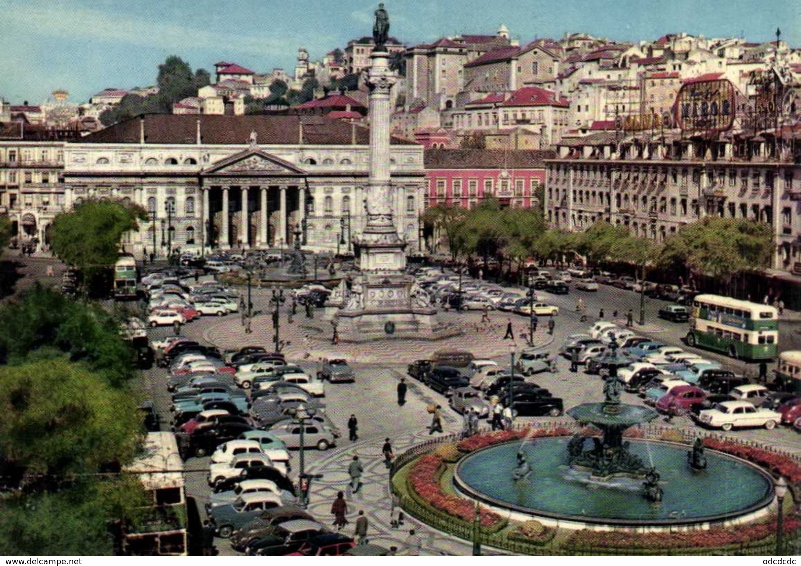 CPSM Grand Format LIBOA  Rossio RV - Lisboa