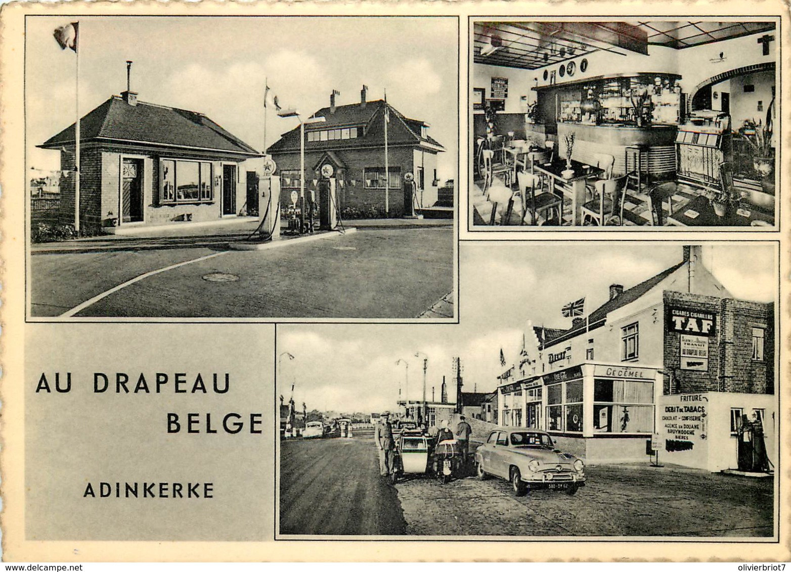 Belgique - La Panne - Adinkerke - Au Drapeau Belge - De Panne