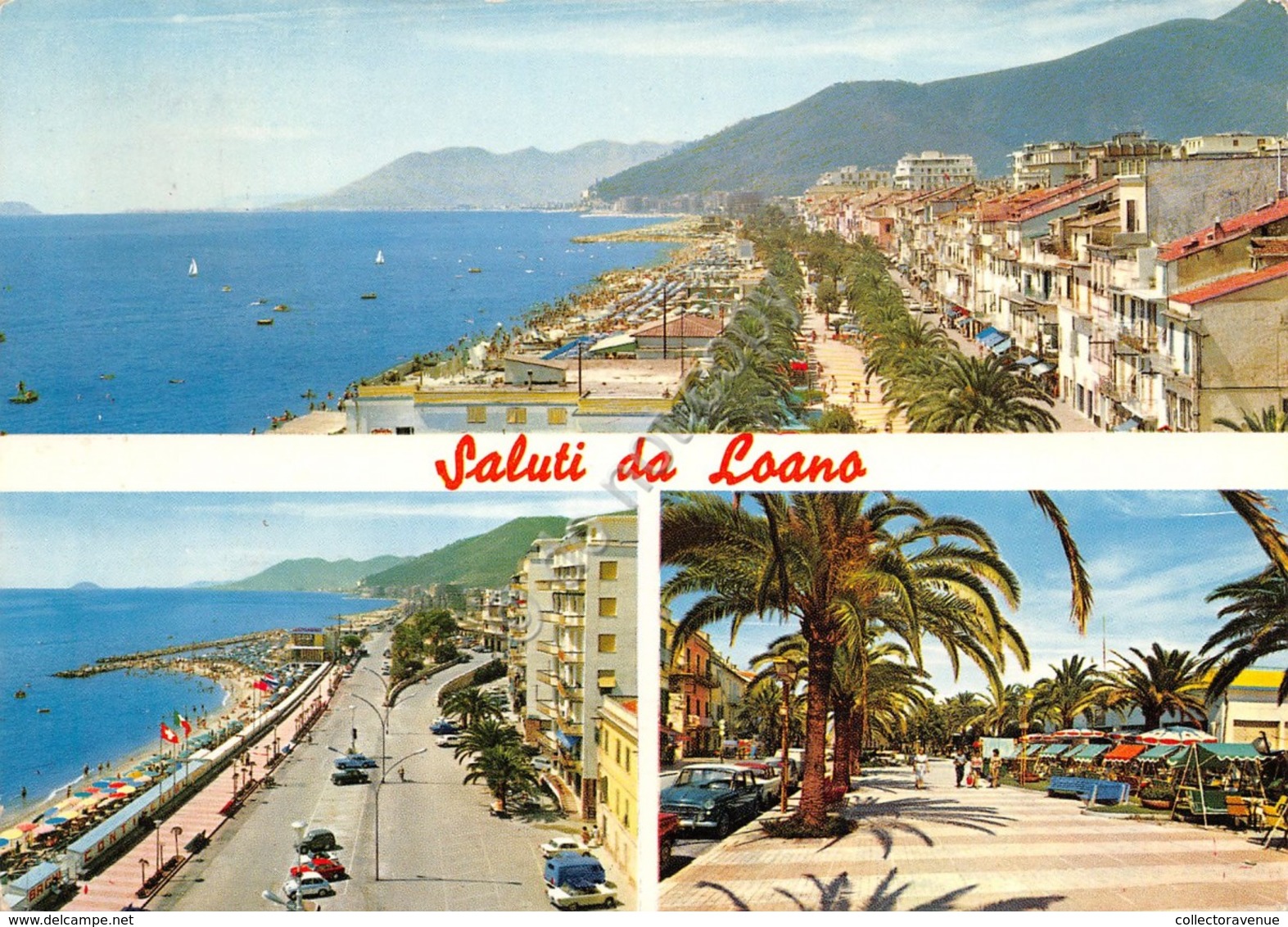 Cartolina Loano Vedute Timbro Tondo Loano 1969 (Savona) - Savona