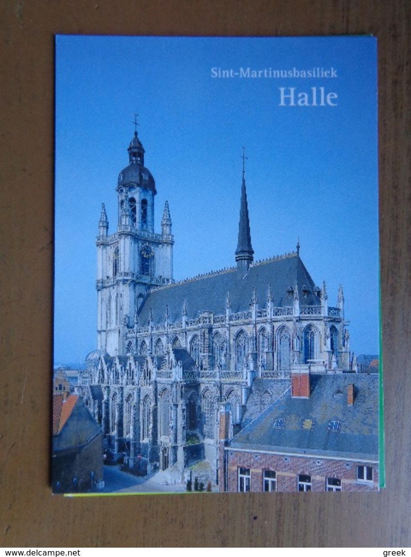 Halle, Sint Martinusbasiliek, Buitenzicht -> Onbeschreven - Halle