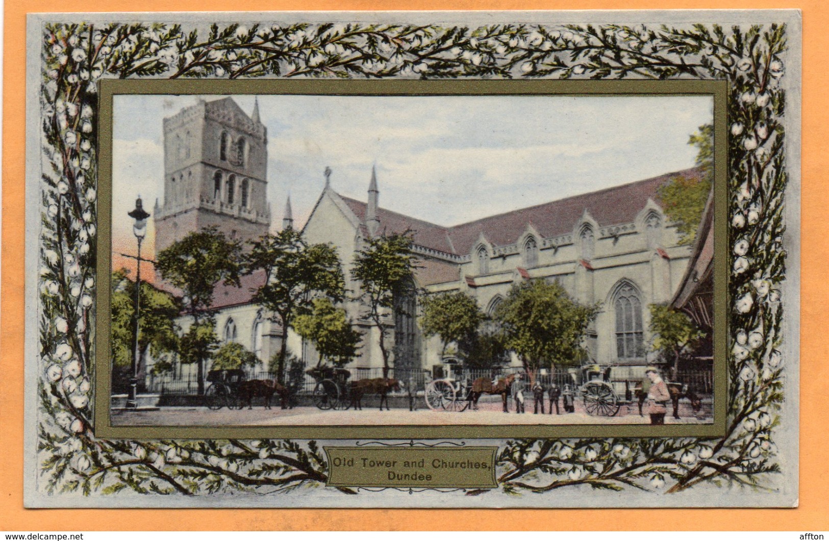 Dundee UK 1910 Postcard - Angus