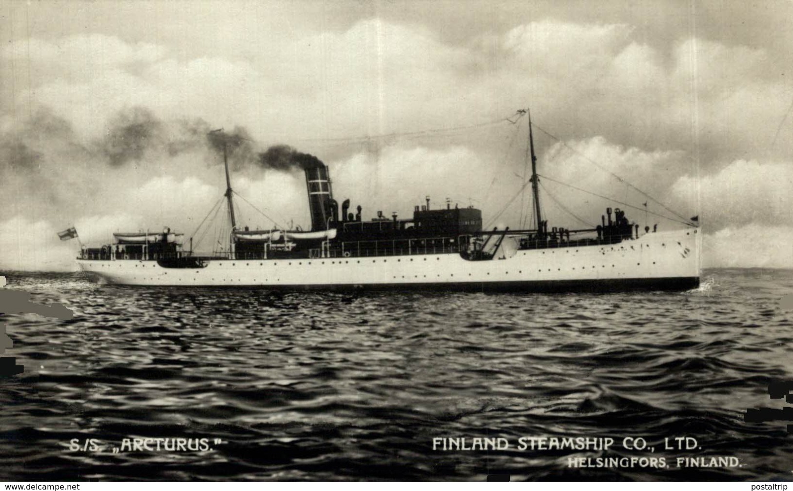 Finland Line S/S Arcturus - Paquebot  SS SUFFREN NEW YORK HAVRE SERVICE - Paquebote