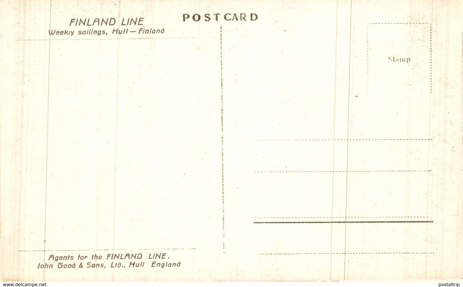 Finland Line S/S Arcturus - Paquebot  SS SUFFREN NEW YORK HAVRE SERVICE - Paquebote