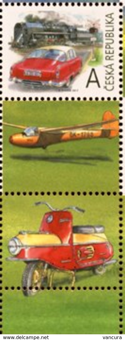 ** 950 Czech Republic Retrotransport 2017car Motorcycle Airplane - Moto