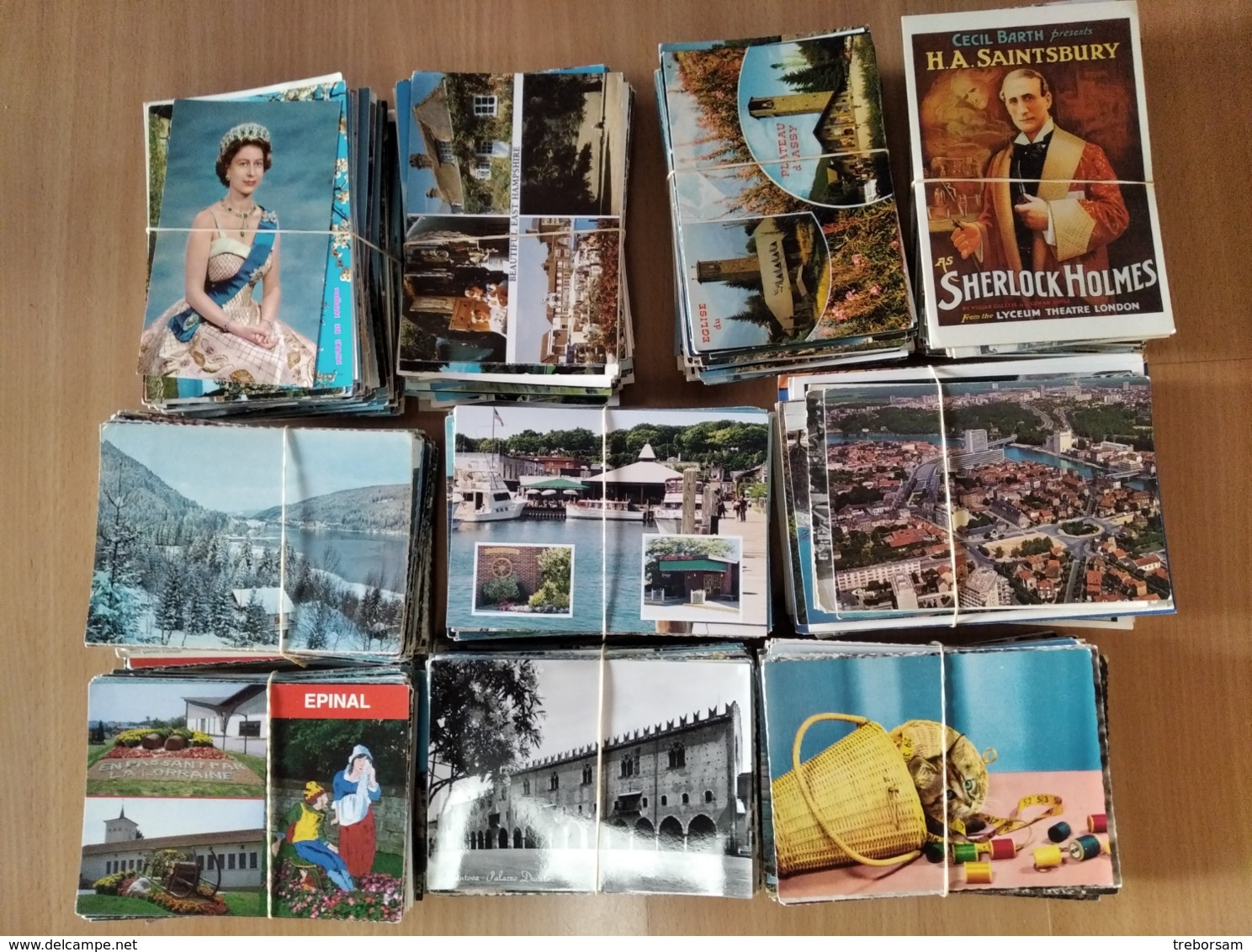 Lot 2000 CPM / CPSM Diverses Et Variées De Type Drouille ( 9,1 Kg) - 500 Postcards Min.