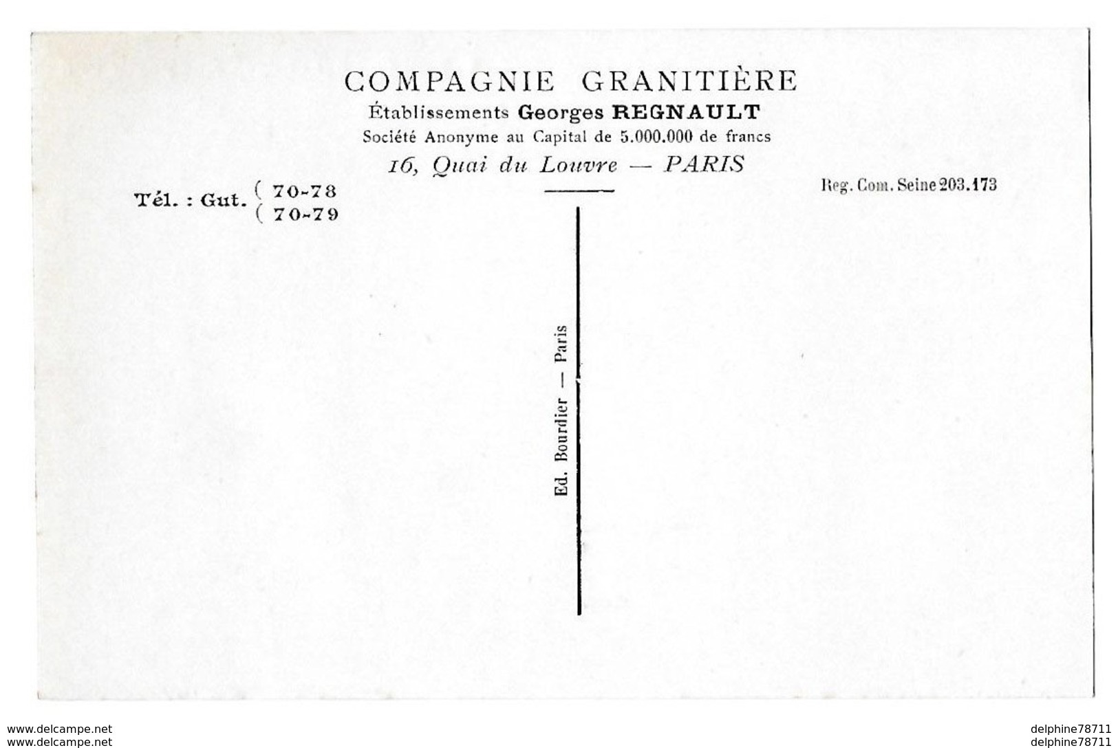 Saint Etienne En Coglés Usines     Atelier De Sciage Du Granit  Grosse Armure   (recto Verso) - Autres & Non Classés