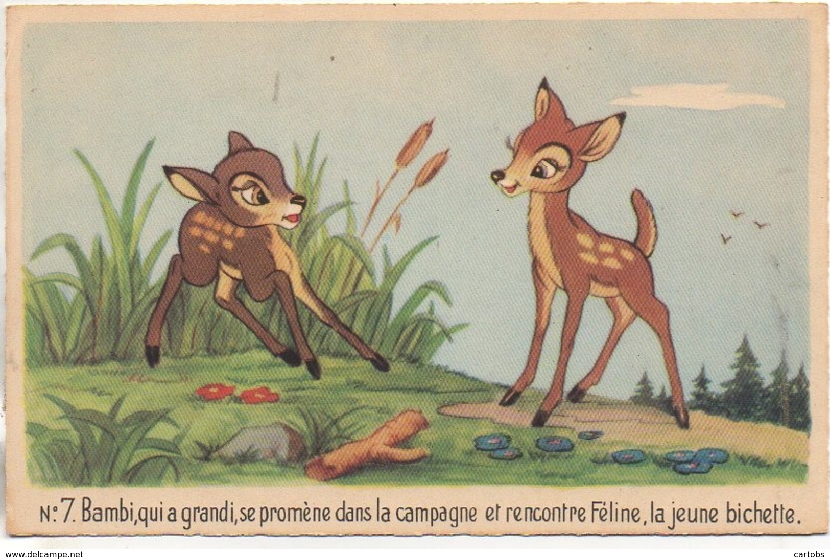 Walt-Disney Les Aventures De BAMBI N° 7 - Disneyland