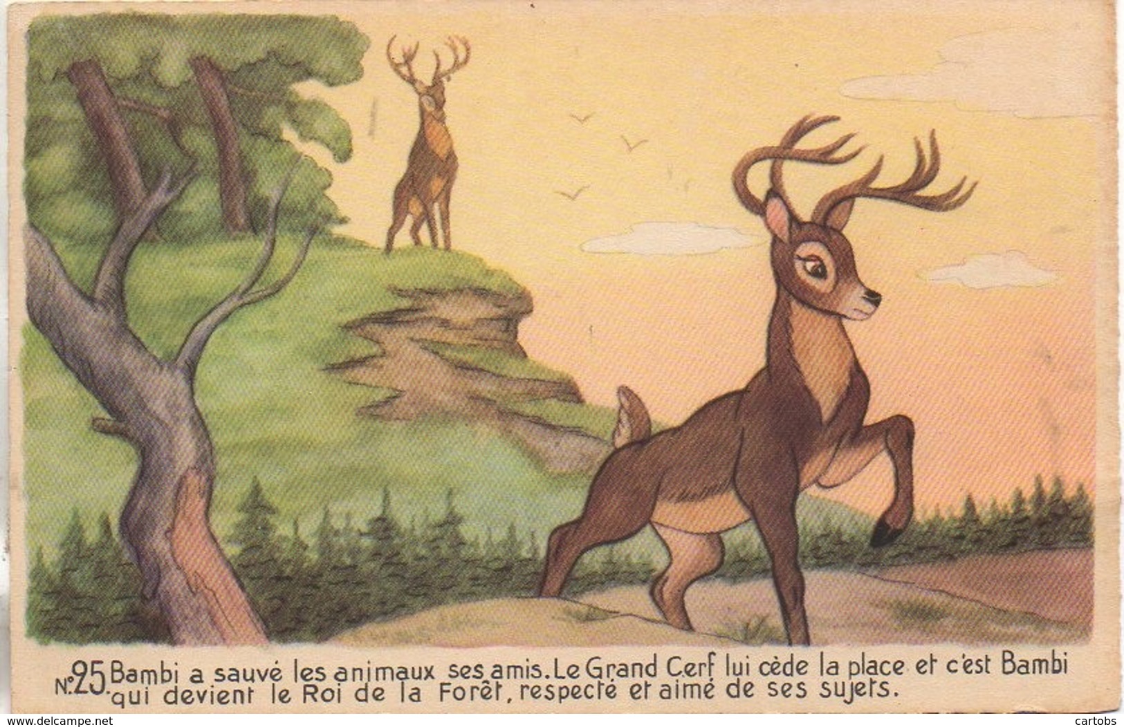 Walt-Disney Les Aventures De BAMBI N° 25 - Disneyland