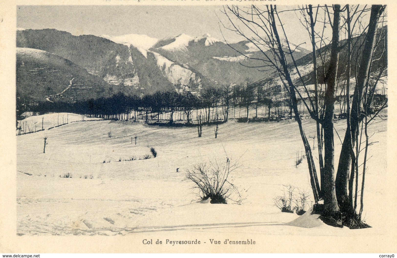 132A . Les Sports D'Hiver Au Col De Peyresourde - Luchon