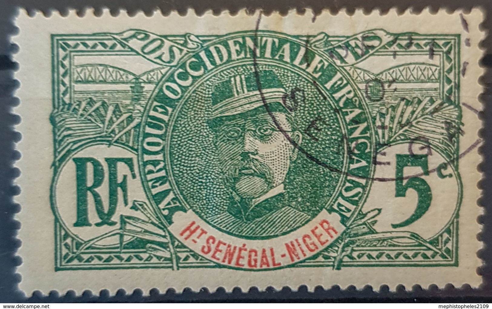 SÉNÉGAL - Canceled - YT 4 - SANS ACCENT SUR LE 1ER "E" DE SÉNÉGAL! - Used Stamps