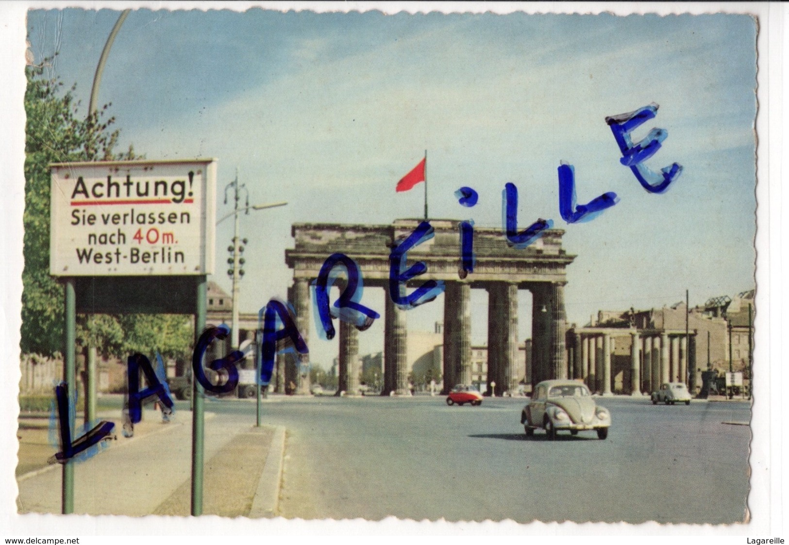 Berlin (Allemagne / Deutchland), Porte De Brandenbourg / Brandenburger Tor C.1955 - Porte De Brandebourg