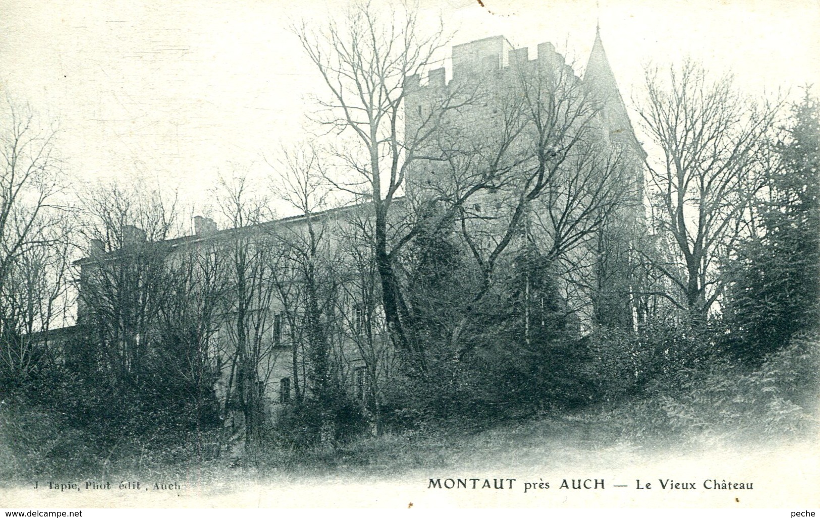 N°76835 -cpa Montaut Près Auch -le Vieux Château- - Auch