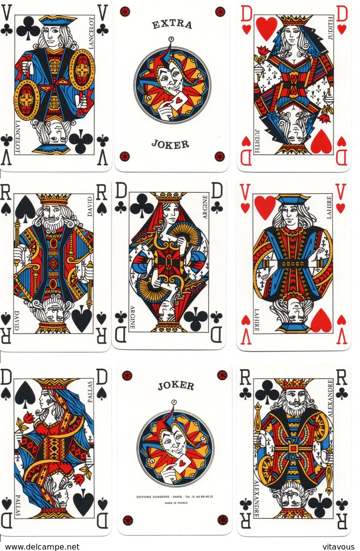 BNP Banque  Jeu  De 54 Cartes Publicitaires Joker TBE - 54 Cartes