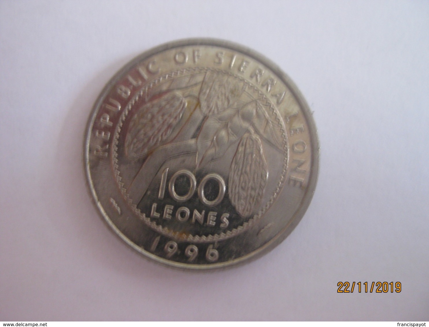 Sierra Leone: 100 Leones 1996 - Sierra Leone