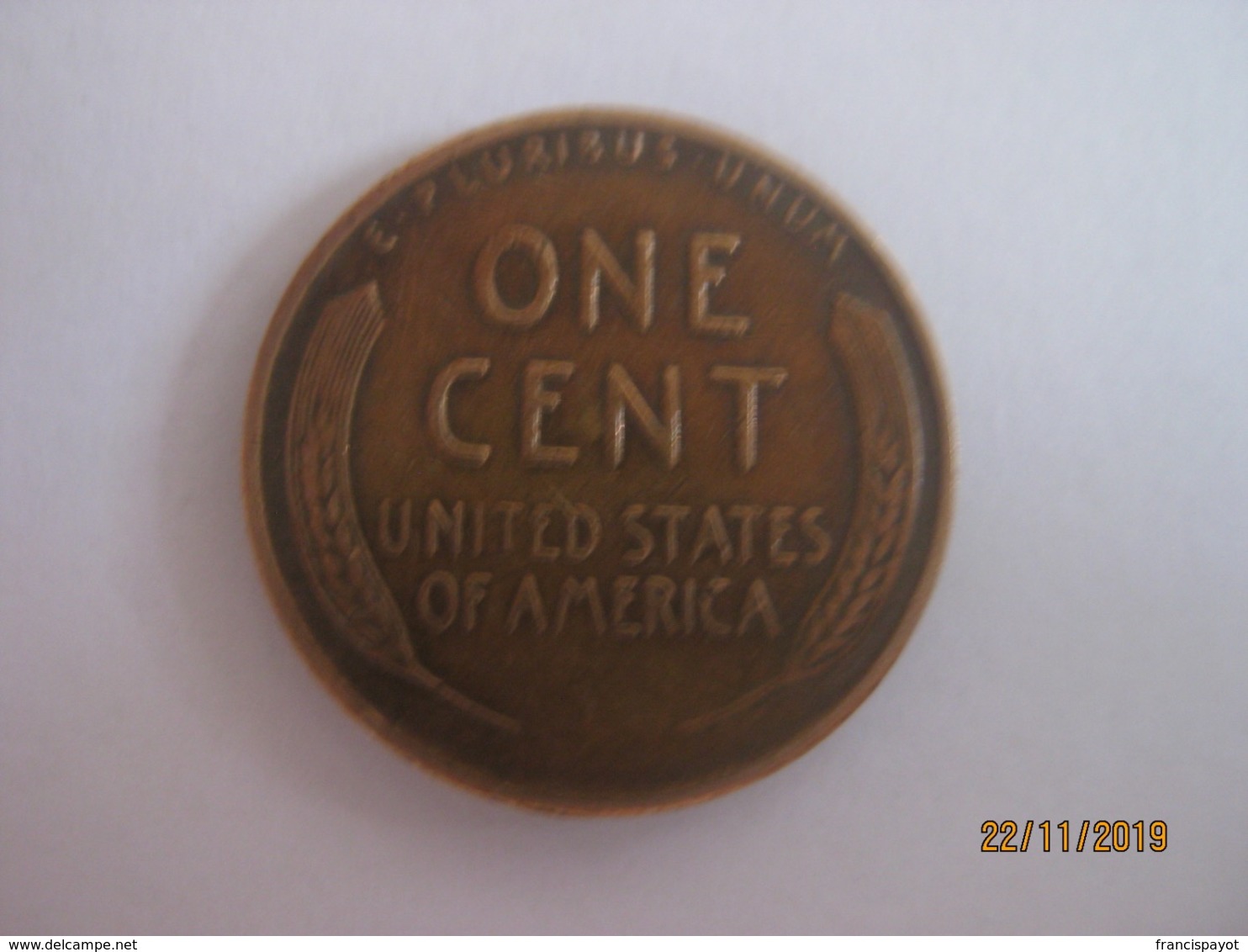 USA 1 Cent 1953 S - 1909-1958: Lincoln, Wheat Ears Reverse