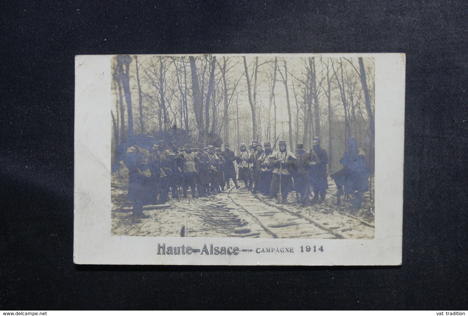 MILITARIA - Carte Postale - Carte Photo De Haute Alsace - Campagne 1914 - Soldats En Hiver - L 48074 - Guerre 1914-18