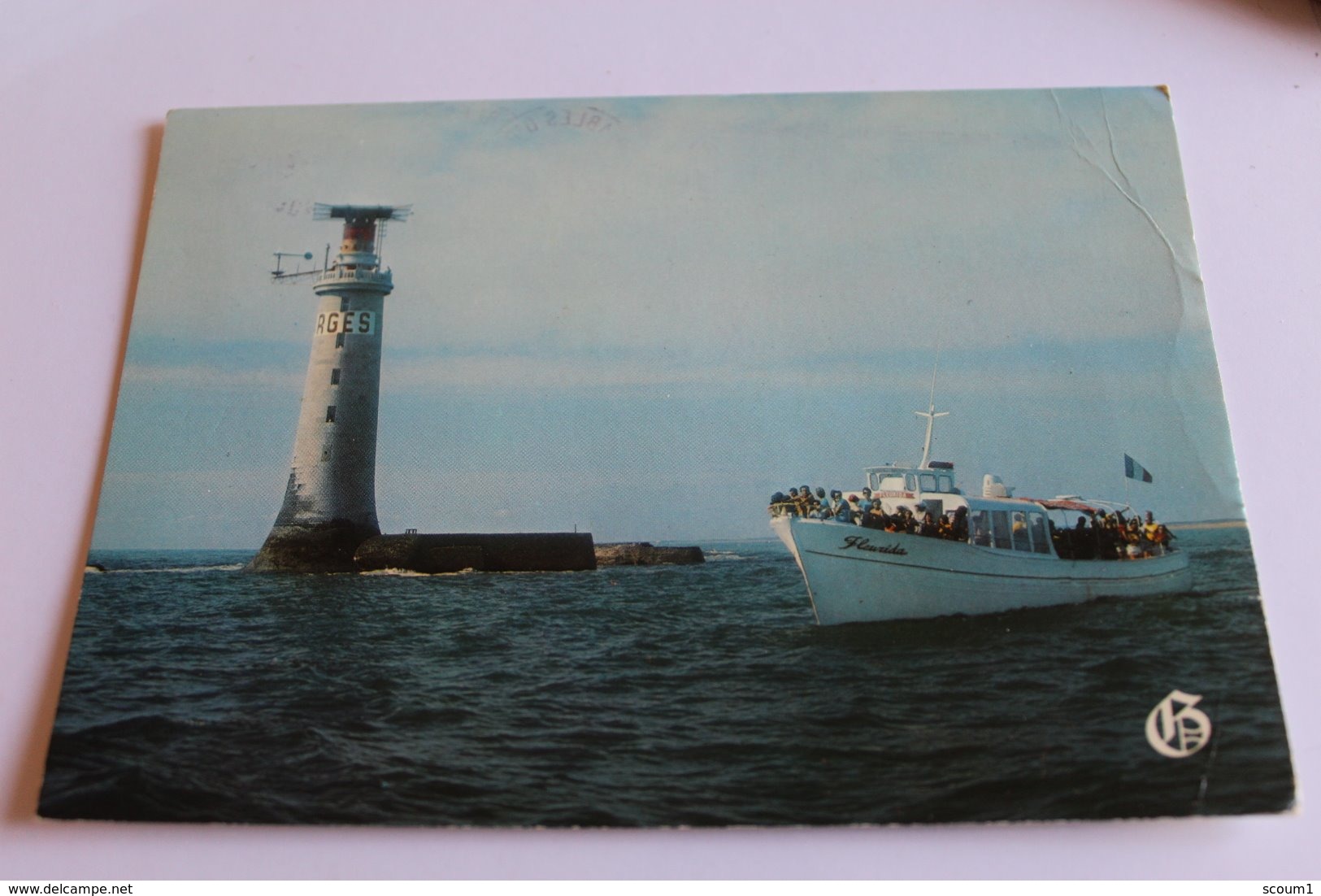 Vedette Sablaise 'Fleurida' Devant Le Phare Des Barges - Les Sables D'olonne - Sables D'Olonne