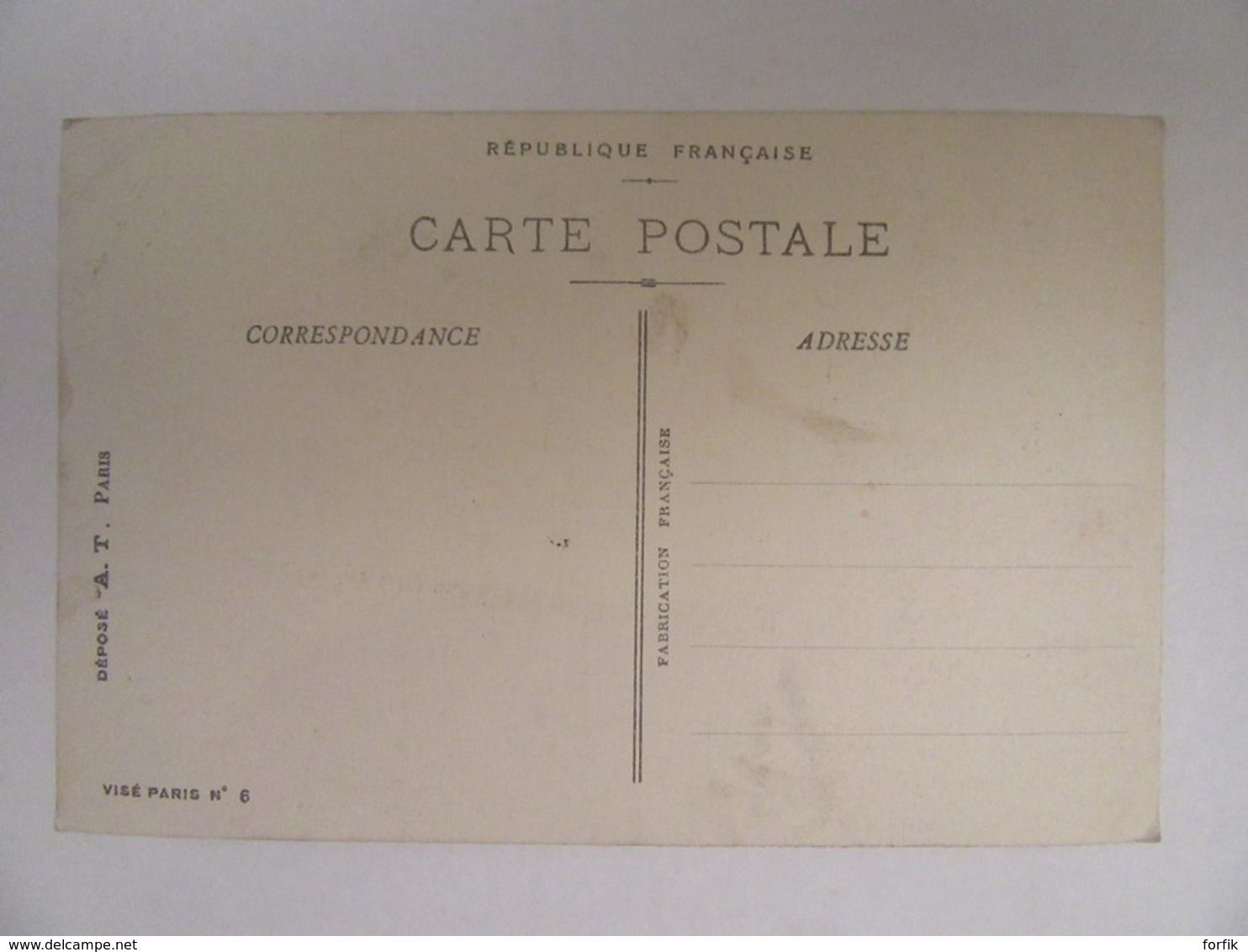 Guerre 14-18 - CPA Patriotique - Hymne De Garibaldi (partition) - A.T. Paris - Carte Couleur Illustrée, Non-circulée - Patriotiques