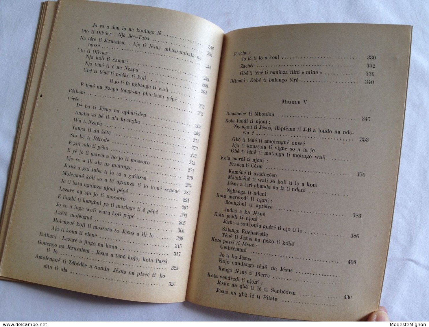 Njo ye ti Jesus. Histoire catéchistique de Jésus en sango (langue véhiculaire de l'Oubangui-Chari) par P. Eugène