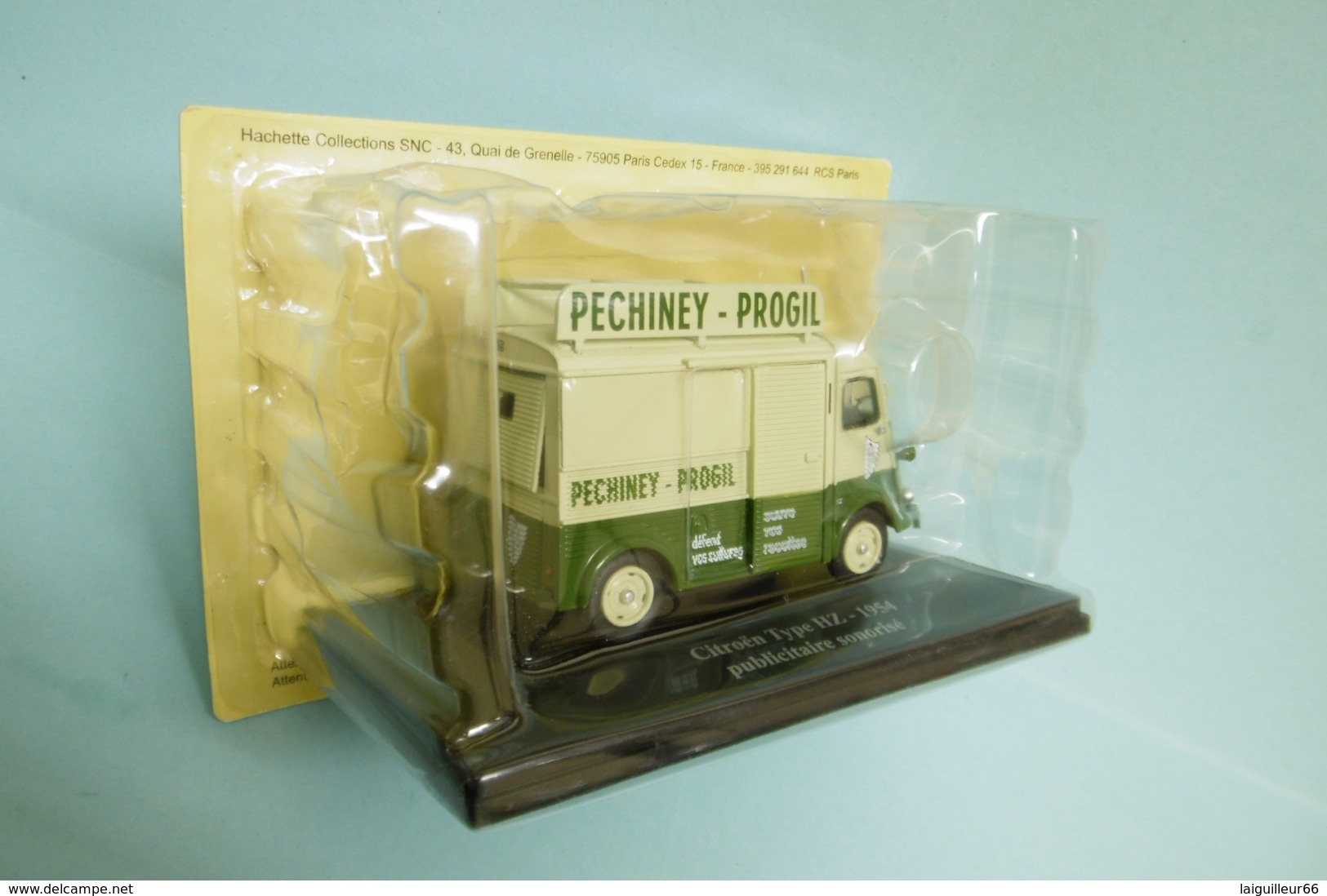 Eligor / Hachette - CITROEN TYPE HZ 1954 Pechiney Progil Publicitaire Sonorisé Neuf NBO 1/43 - Eligor