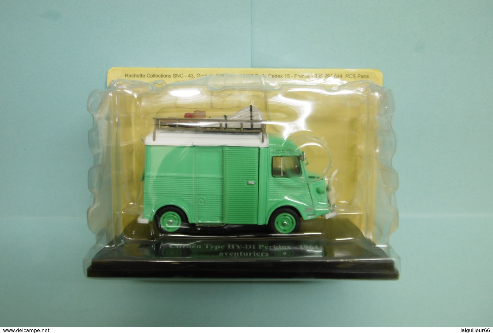 Eligor / Hachette - CITROEN TYPE HY-DI 1964 Perkins Aventuriers Neuf NBO 1/43 - Eligor