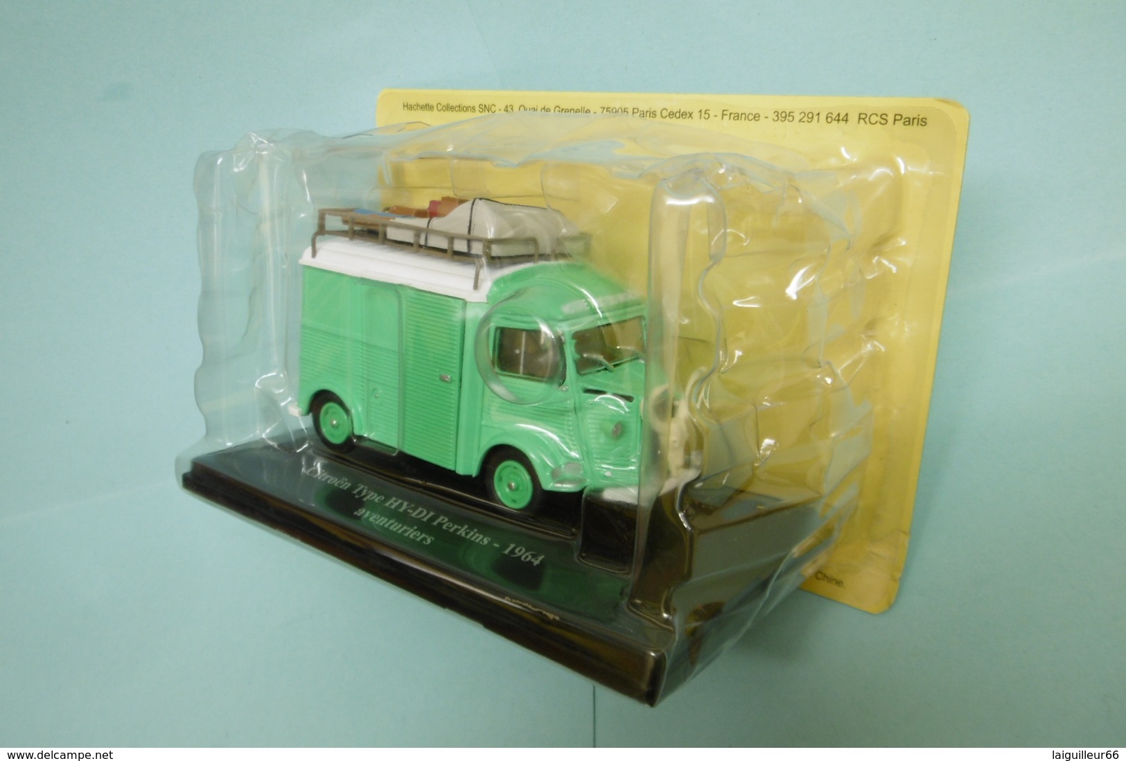 Eligor / Hachette - CITROEN TYPE HY-DI 1964 Perkins Aventuriers Neuf NBO 1/43 - Eligor