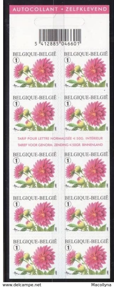 Boekje 80** / Carnet 80** Dahlia's   3721** - C 80 - B 80 - Non Classés