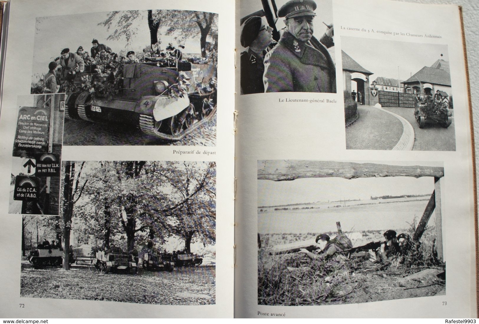 ABL Livre Photos Le Bataillon De CHASSEURS ARDENNAIS 1946-49 Militaria Armée Belge Belgische Leger Militaria - Autres & Non Classés